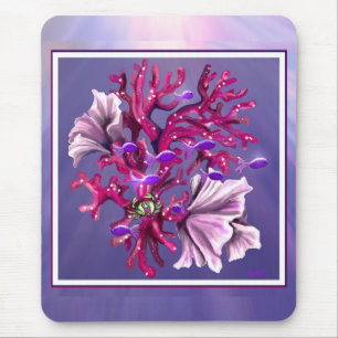 Muismat Paarse Oceaan Mermaid