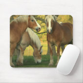 Muismat Palomino Draft Horses (Met muis)