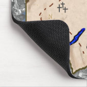 Muismat Pirate Booty Map (Hoek)