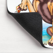 Muismat Red Doberman Pinscher Kinda Crabby (Hoek)