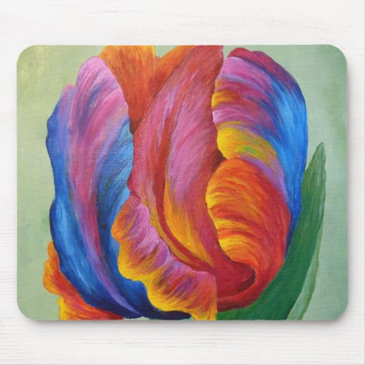 Muismat Regenboog Tulp #3 (Voorkant)