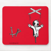 Muismat Rode Witch Doll (Voorkant)