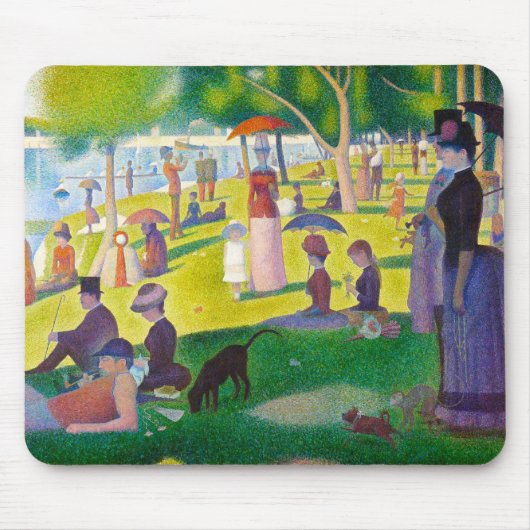 Muismat Seurat La Grande Jatte (Voorkant)