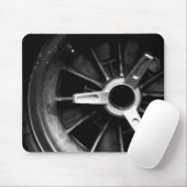 Muismat Shelby Cobra Halibrand Wheel (Met muis)