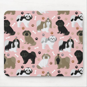 Muismat Shih Tzu Dogs Paws en Botten
