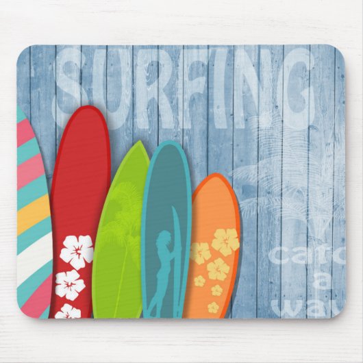 Muismat surfplanken (Voorkant)