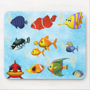 Muismat van Aquarium Mousepad