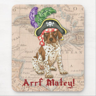 Muismat van de Duitse Shorthaired Pointer Pirate