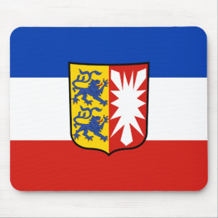 Muismat van de vlag Sleeswijk-Holstein
