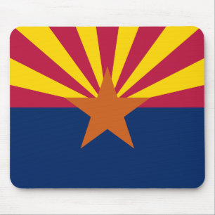 Muismat van de vlag van de staat Arizona