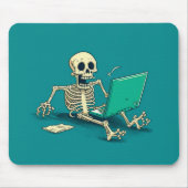 Muismat van het skelet van de programmering (Voorkant)