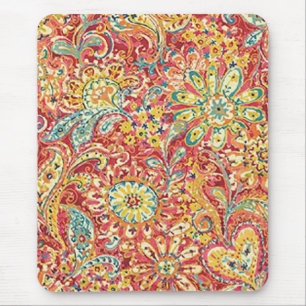 Muismat van kleurrijke Floral