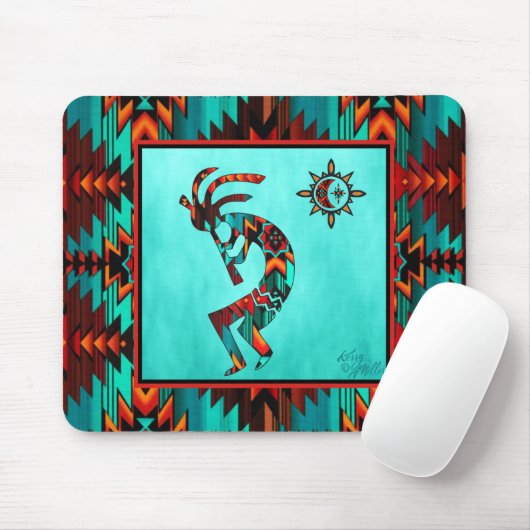 Muismat van Southwest Kokopelli (Met muis)