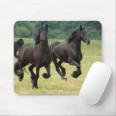 Muismat voor "Galloping Friesian Horses" (Met muis)