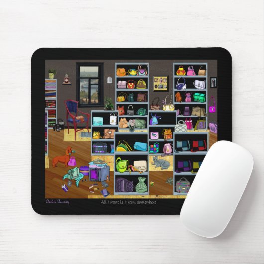 Muismat voor koopkamer (Met muis)