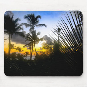 Muismat voor Tropical Sunset Print