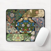 MUISMAT - William Morris Afbeelding Collage - Afge (Met muis)