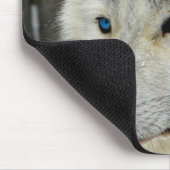 Muismat witte blauwe rode sneeuw Arctic Wolf (Hoek)