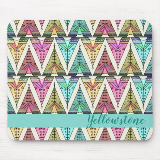 Muismat-Yellowstone Native Art Muismat (Voorkant)