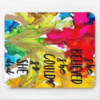 Muismat "Ze geloofde dat ze het kon, dus deed ze h