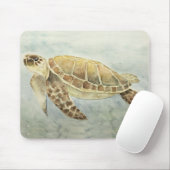 Muismat Zee Schildpad (Met muis)