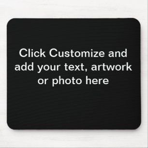 Muismat zwarte achtergrond