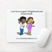 muismatje aangemoedigd, verlicht en krachtig muismat (Met muis)