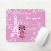 Muismatten van Parijs Frankrijk (Met muis)