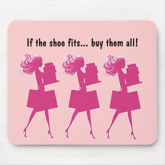 Muismatten van roze meisje (Voorkant)