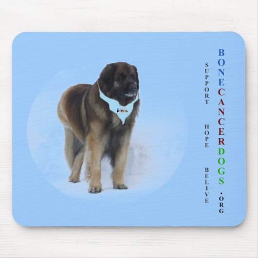  muisPad met verticale Logo Muismat (Voorkant)