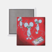 Muisvanger Magneet (Voorkant / Achterkant)