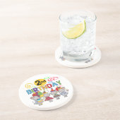 Muizen 2e verjaardag T-shirts en geschenken Zandsteen Onderzetter (Zijkant)