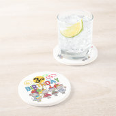 Muizen 3e verjaardag T-shirts en geschenken Zandsteen Onderzetter (Zijkant)