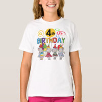 Muizen 4e verjaardag T-shirts en geschenken