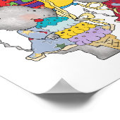 Muizen 4e verjaardag T-shirts en geschenken Poster (Hoek)