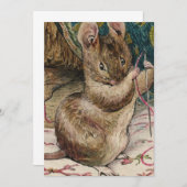Muizen aan het werk - Beatrix Potter Kaart (Voorkant / Achterkant)