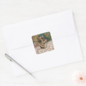 Muizen aan het werk - Beatrix Potter Vierkante Sticker (Envelop)
