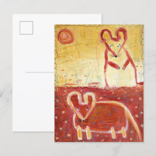 Muizen Briefkaart