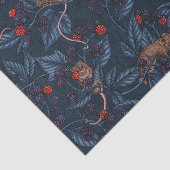 Muizen en bramen op de marine tissuepapier (Detail)