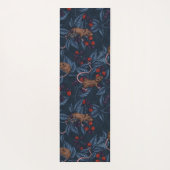 Muizen en bramen op de marine yogamat (Achterkant)