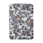 Muizen en bramen op wit badmat (Voorkant Verticaal)