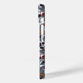 Muizen en bramen op wit Case-Mate iPhone case (Achterkant / Links)