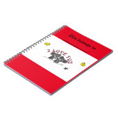 Muizen in liefde notitieboek (Linkerzijde)