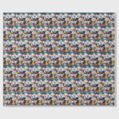 Muizen poseren met een camera cadeaupapier (Vlak)