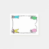  muizen Post Het merkt op Post-it® Notes (Voorkant)