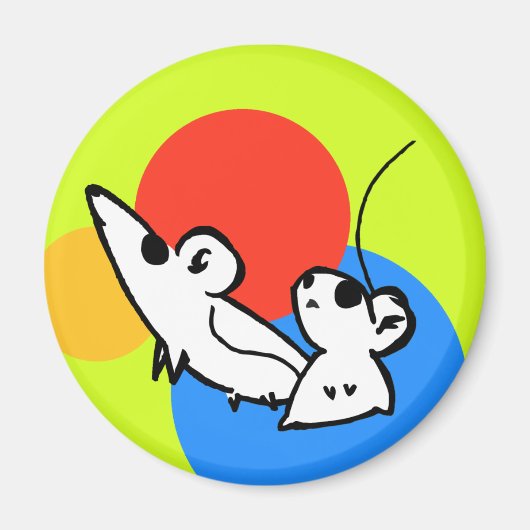 Muizen Vlekken - Magneet (Voorkant)