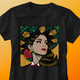 Mujer Mariachi Mexicana Spaans Shirt