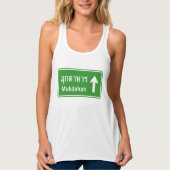 Mukdahan Ahead ⚠ Thai Highway Traffic Sign ⚠ Tanktop (Voorkant)