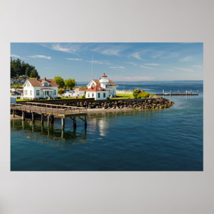 Mukilteo Lighthouse, Mukilteo, Washington, Verenig Poster