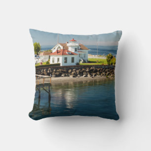 Mukilteo Lighthouse, Mukilteo, Washington, VS Kussen